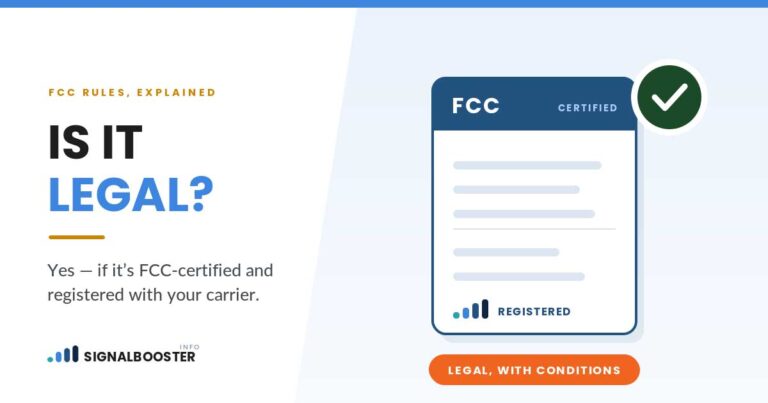 Is a Signal Booster Legal?